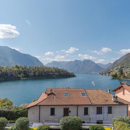 Lake Como Apartment With Balcony And Private Parking Ossuccio Kültér fotó