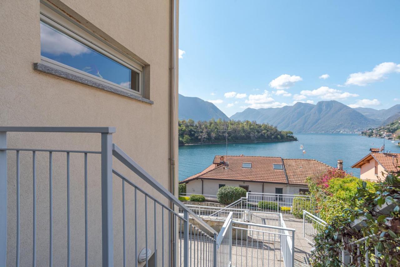 Lake Como Apartment With Balcony And Private Parking Ossuccio Kültér fotó