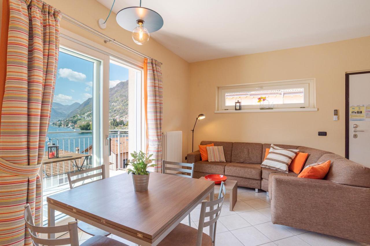 Lake Como Apartment With Balcony And Private Parking Ossuccio Kültér fotó