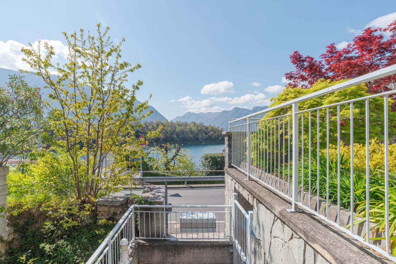 Lake Como Apartment With Balcony And Private Parking Ossuccio Kültér fotó