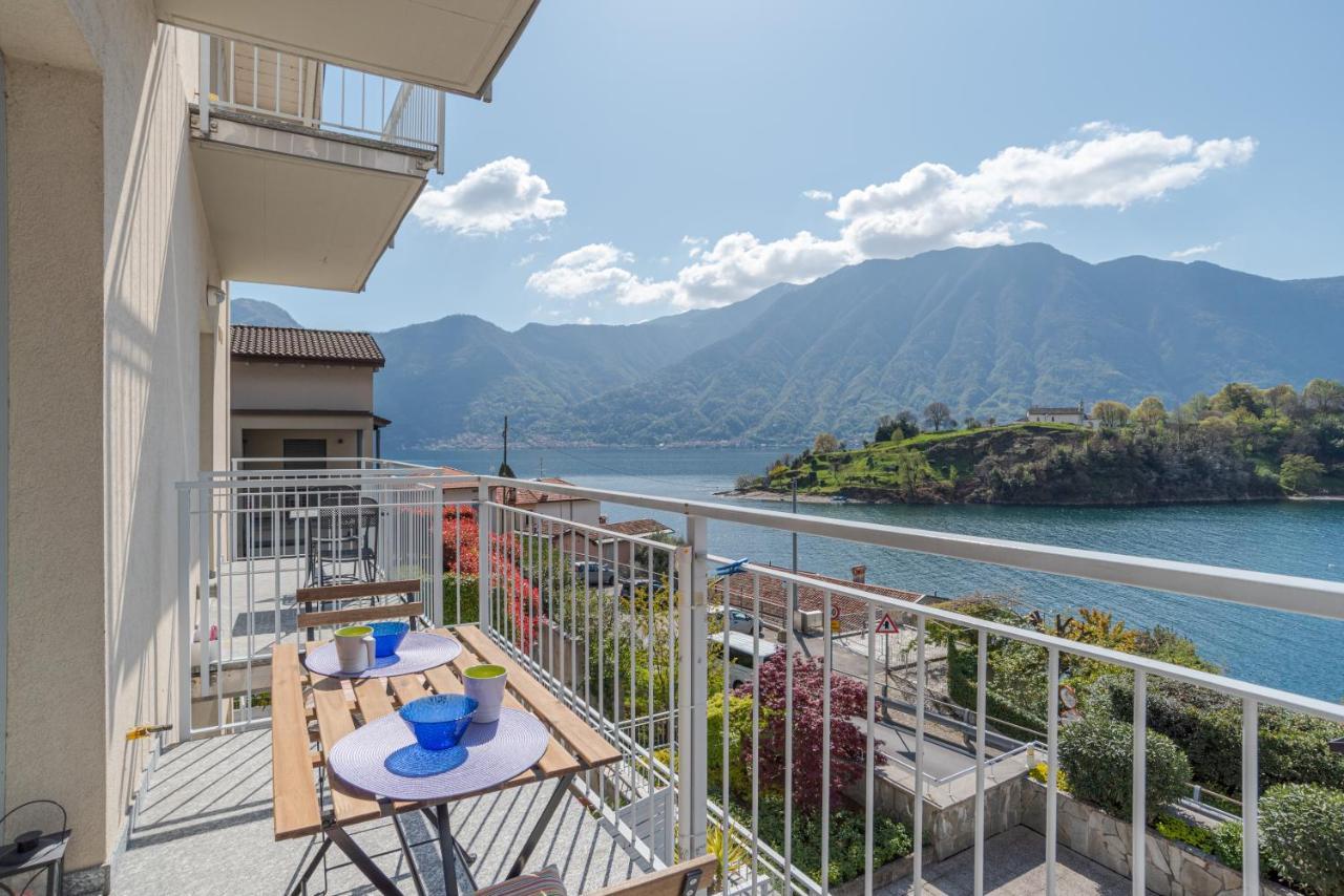 Lake Como Apartment With Balcony And Private Parking Ossuccio Kültér fotó